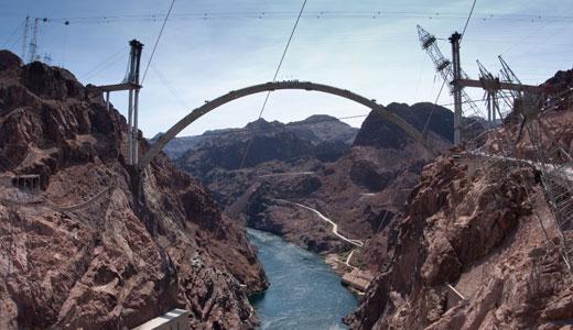 Hoover Dam Bypass híd csavarjai