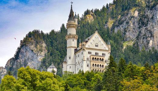 Neuschwanstein kastéy csavarjai