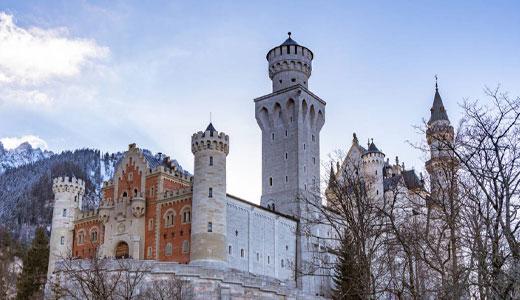 Neuschwanstein kastéy csavarjai