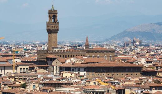 Palazzo Vecchio tornyának restaurációja