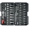 Kép 2/6 - Dugókulcs készlet 56 részes 1/4": 4-13 mm CrV YATO