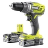 Kép 1/2 - Ryobi R18DD3-225S akkus fúró-csavarozó (2 x 2.5 Ah Li-ion akkuval)