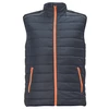 Kép 1/4 - MAX VIVO LIGHT mellény fekete/narancs-S