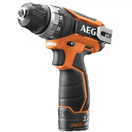 AEG BS 12C2 Li-202C akkus kompakt fúró-csavarozó (2 x 2.0 Ah Li-ion akkuval)