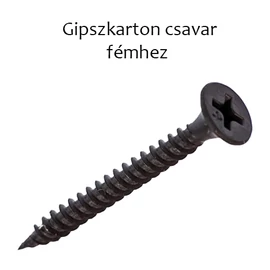Gipszkarton csavar fémhez foszfátozott 3,5x35