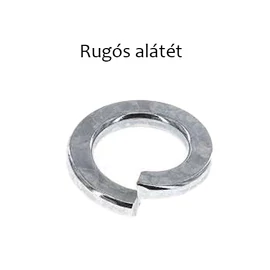 Rugós alátét A2 rozsdamentes M8
