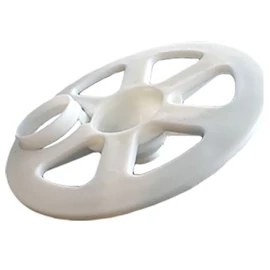 Szigetelésrögzítő tányér távtartóval és kupakkal 60mm