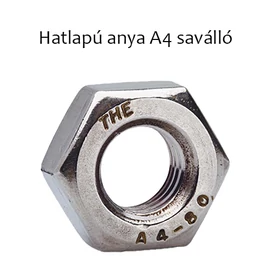 Hatlapú Anya A4, saválló M 6