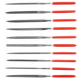 Tűreszelő készlet 10 részes 3,0 x 140 mm YATO