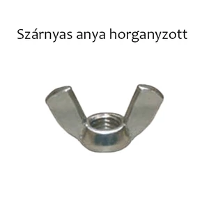 Szárnyas anya horganyzott