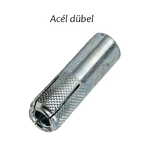 Acéldübel M6