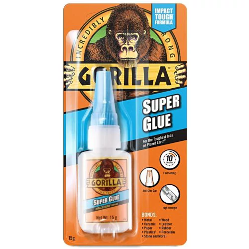 Gorilla Super Glue pillanatragasztó 15g
