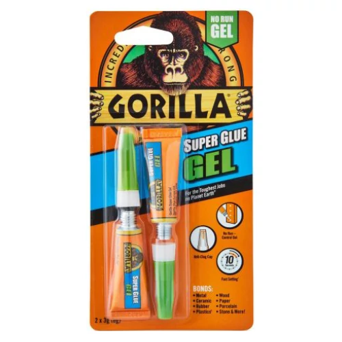 Gorilla Super Glue GÉL pillanatragasztó 2x3g