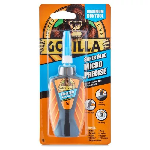 Gorilla Super Glue Micro precíziós pillanatragasztó 5gramm