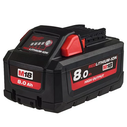 Milwaukee M18 HB8 REDLITHIUM-ION™ High Output™ akkumulátor, 18 V, 8.0 Ah