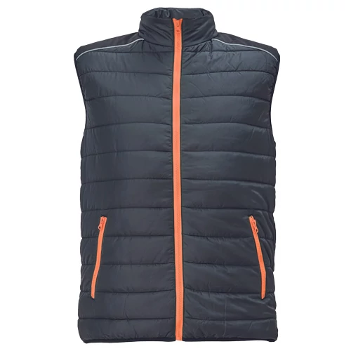MAX VIVO LIGHT mellény fekete/narancs-S