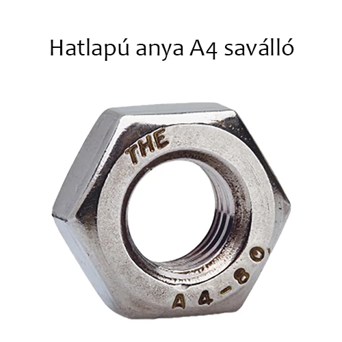 Hatlapú Anya A4, saválló M 14