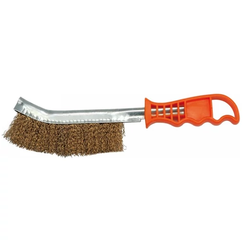 Drótkefe réz bevonat műanyag nyél 270 mm SPEED VOREL