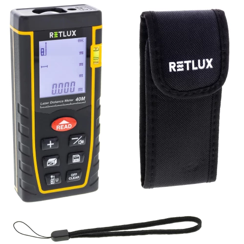 RHT 100 Lézeres távolságmérő 40m RETLUX