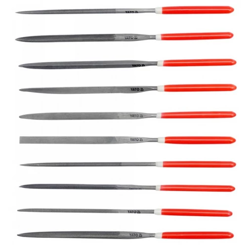 Tűreszelő készlet 10 részes 3,0 x 140 mm YATO