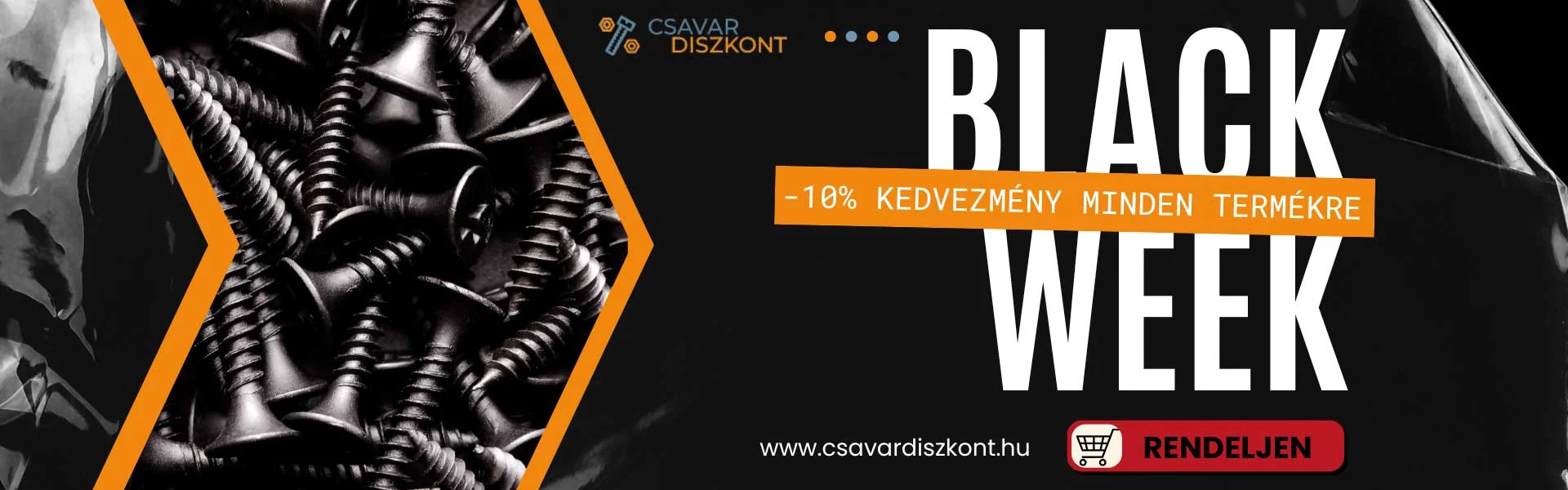 Csavardiszkont - Black Week